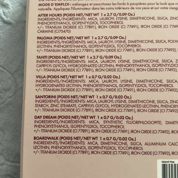 Wander beauty Island Hop gateway eye and face palette bnib - Picture 4 of 5